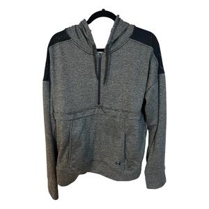 An Under Armour Grey Zip hoodie in extra large